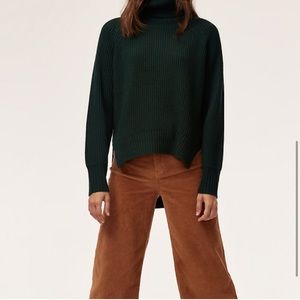 Aritzia Wilfred Free Lin Turtleneck Knit Sweater